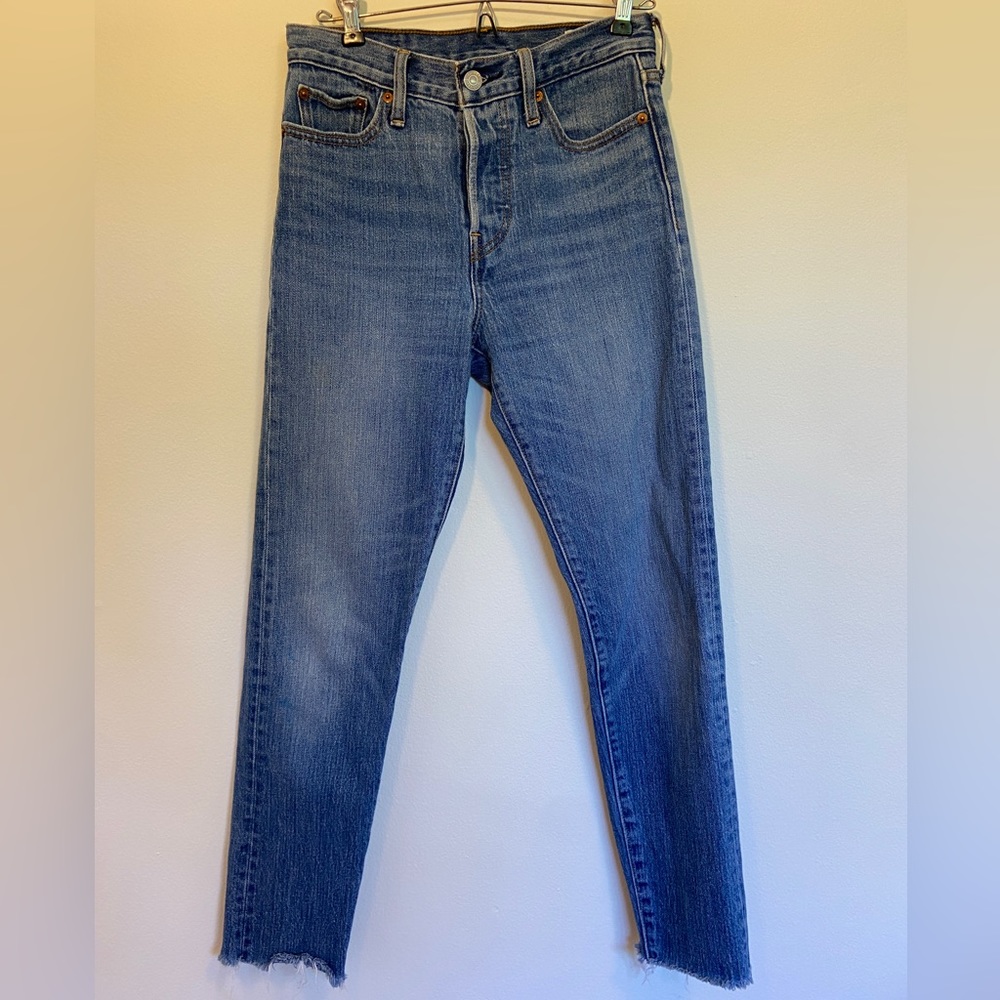 Levi’s Wedgie White Oak Cone Denim Jeans
